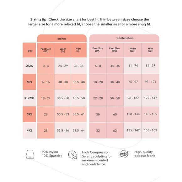 🆕 Women Cream Tummy Control Underwear Every Day High Waisted Body Shaper Short - Picture 3 of 8